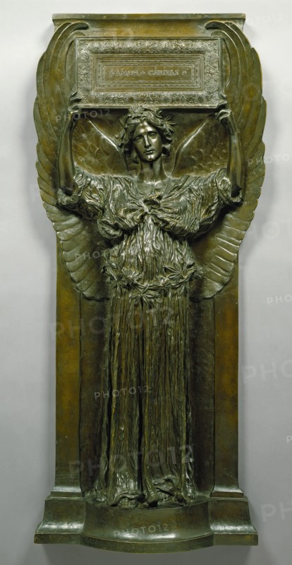 Amor Caritas, 1898. Creator: Augustus Saint-Gaudens.
