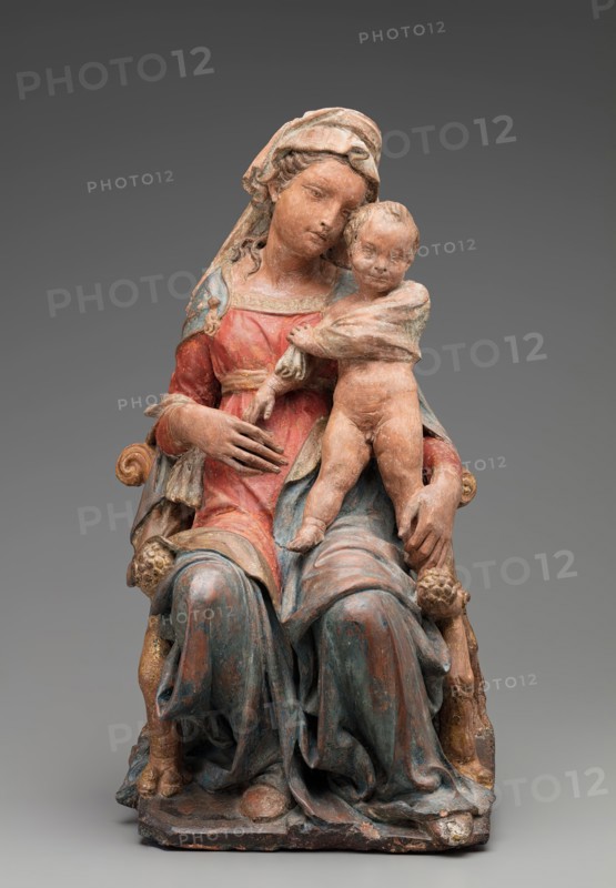 Madonna and Child, c1414. Creators: Virgin Mary, Jesus Christ, Donatello.