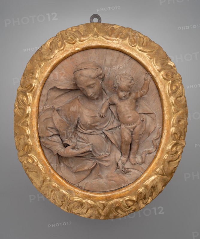 Madonna and Child, 1685. Creators: Virgin Mary, Jesus Christ, Giuseppe Mazza.
