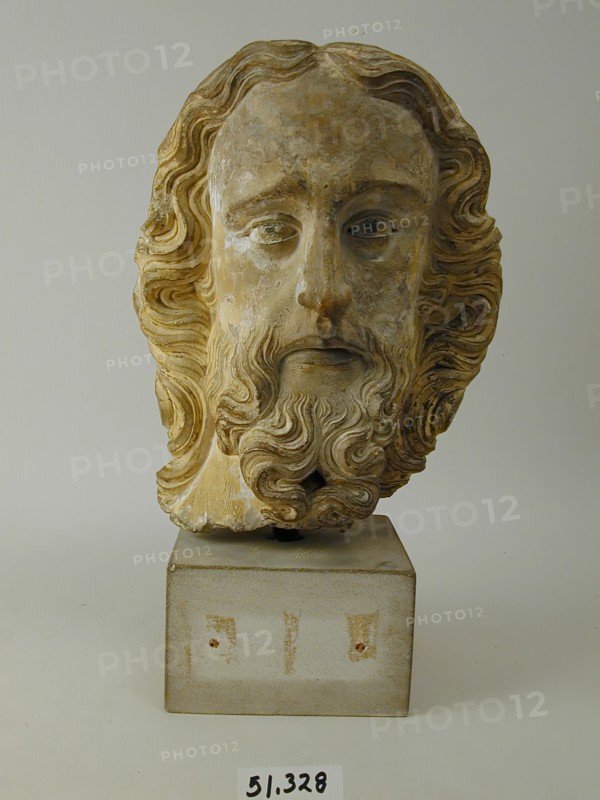Head of Christ, 14th century. Creators: Guillaume de Nourriche, Robert de Launay.
