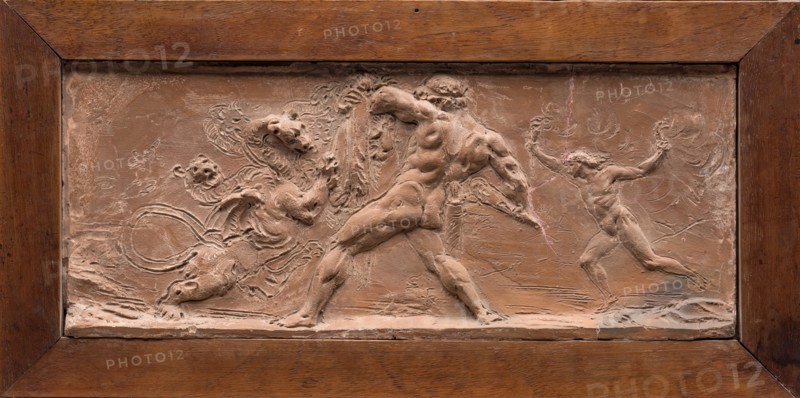 Hercules and the Hydra, between late 18th and early 19th century. Creator: Jean Baptiste Stouf.