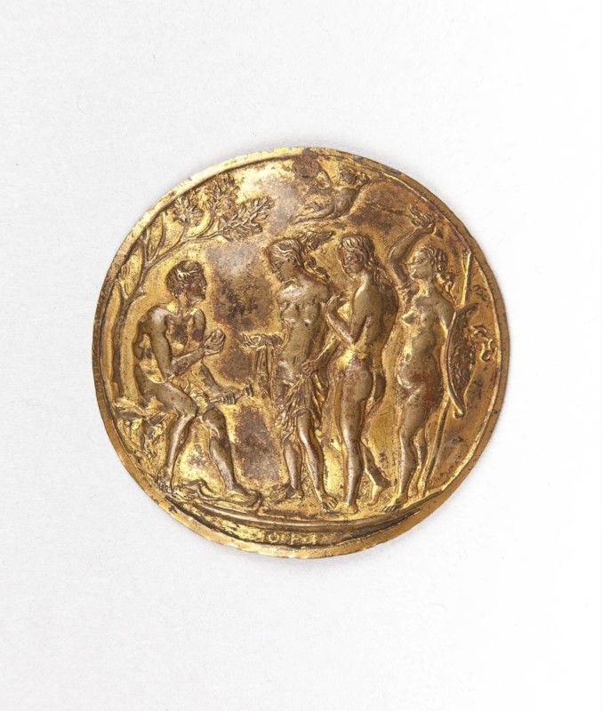The Judgement of Paris, early 16th century. Creator: Master IO.FF..