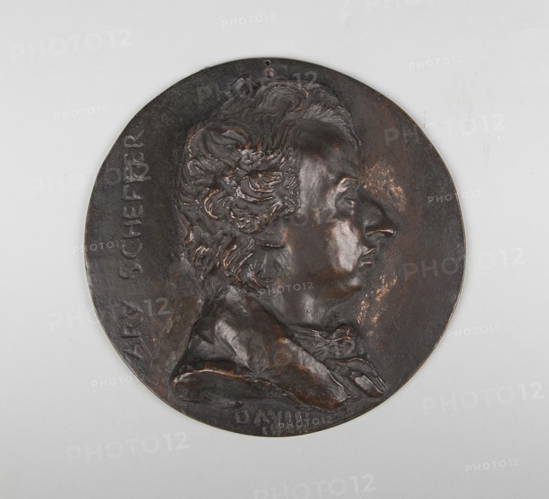 Ary Scheffer, 1828. Creator: Pierre-Jean David d'Angers.
