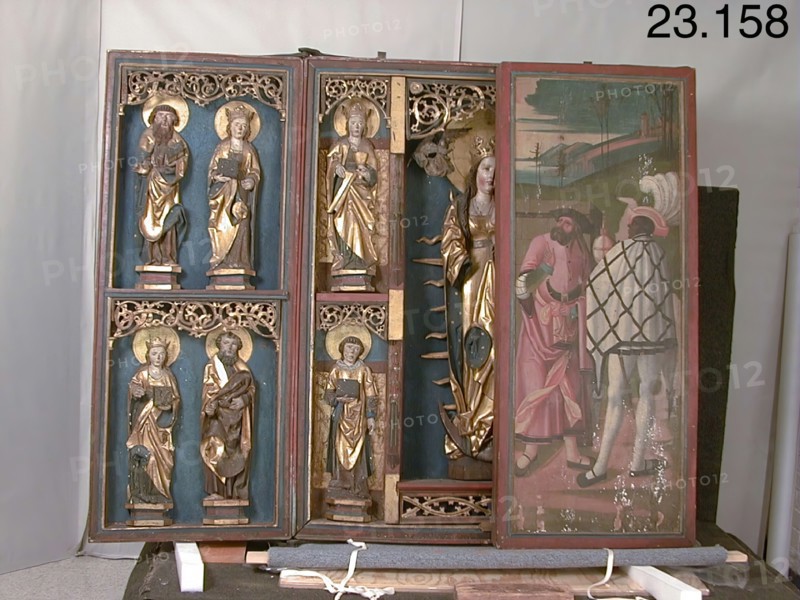 Virgin and Child with Twelve Saints, between 1510 and 1520. Creator: Unknown.