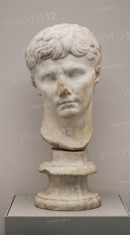 Head of Emperor Augustus, 1st century. Creator: Unknown.