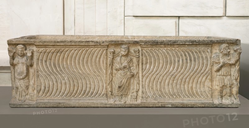 Sarcophagus, 3rd century. Creator: Unknown.