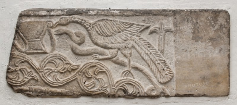 Fragment of a Relief, between 8th and 9th century. Creator: Unknown.