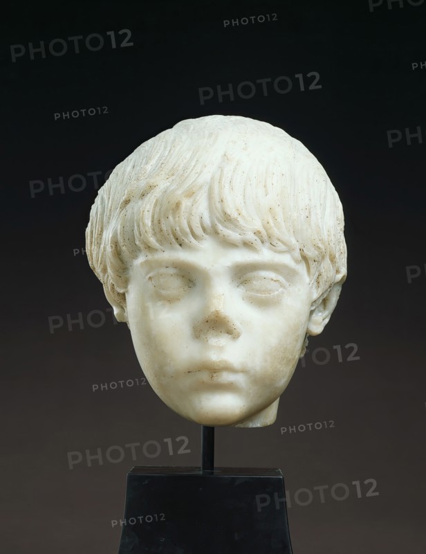 Head of a Boy, early 2nd century. Creator: Unknown.