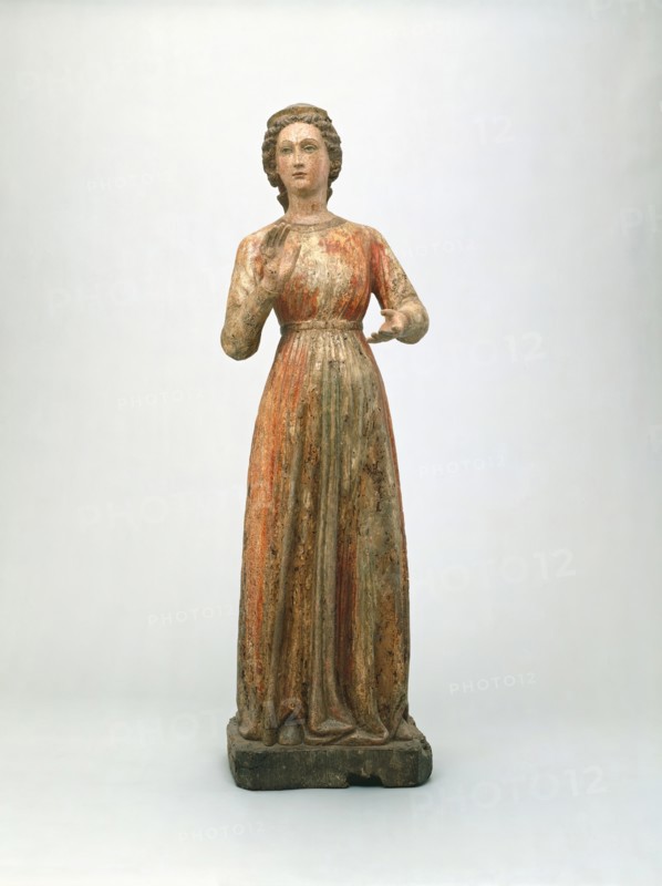 The Virgin Annunciate, c.between 1390 and 1410. Creator: Unknown.