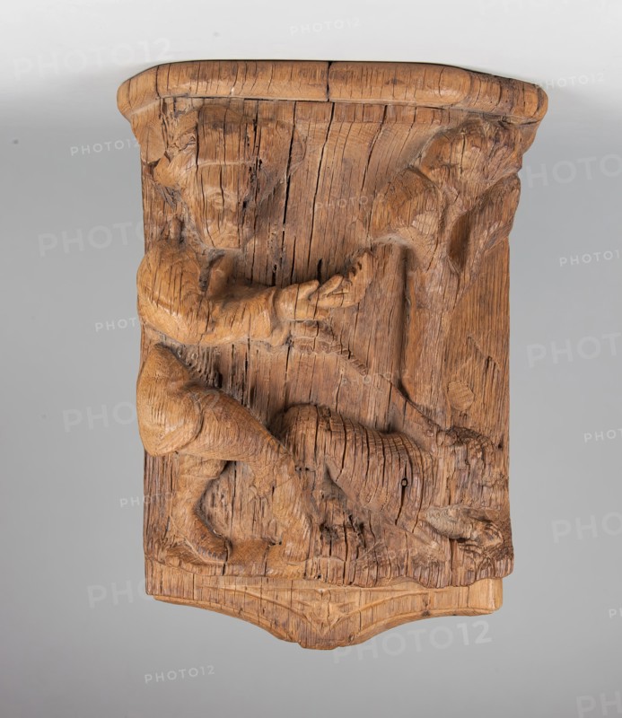 Misericord from a Choir Stall, 15th century. Creator: Unknown.