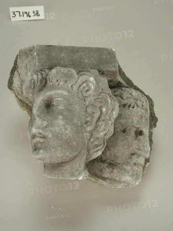 Sarcophagus Fragment, 4th century. Creator: Unknown.