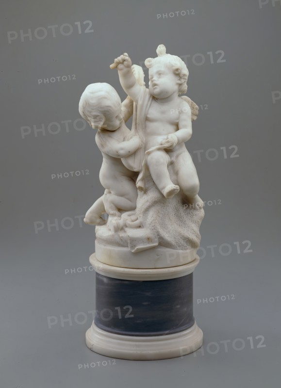 Two Children Personifying Music, between 1775 and 1800. Creator: Unknown.