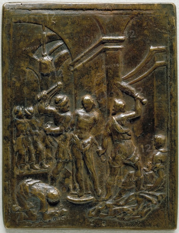 The Flagellation, between 1600 and 1625. Creator: Workshop of Matthias Walbaum.