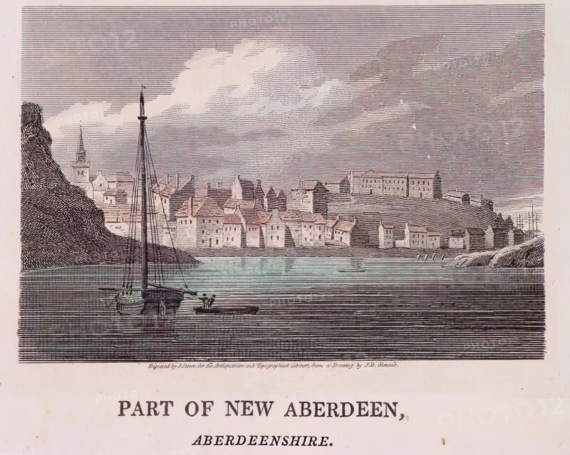 Part of New Aberdeen, c1810. Creator: James Sargant Storer.