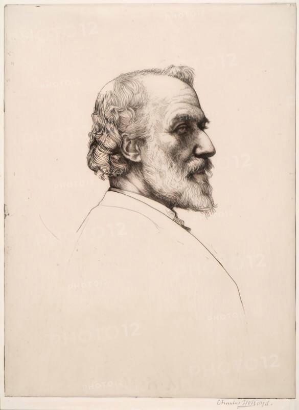 Study of a Head. Creator: Charles Holroyd.