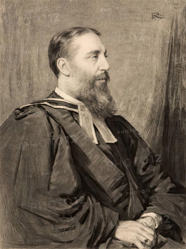 Rev. M. Mitchell, c1880s. Creator: Frederick Huth.