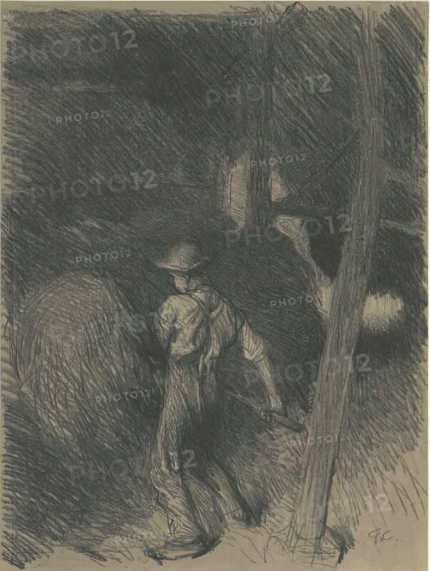 The Haybarn, c1895. Creator: George Clausen.