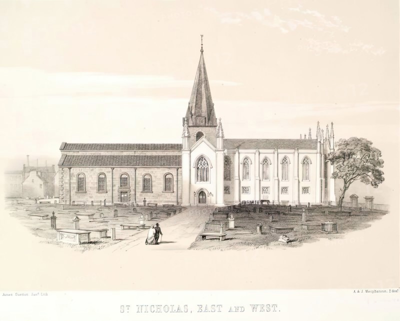 St Nicholas, East and West, c1850-1880. Creator: James Gordon Junior.