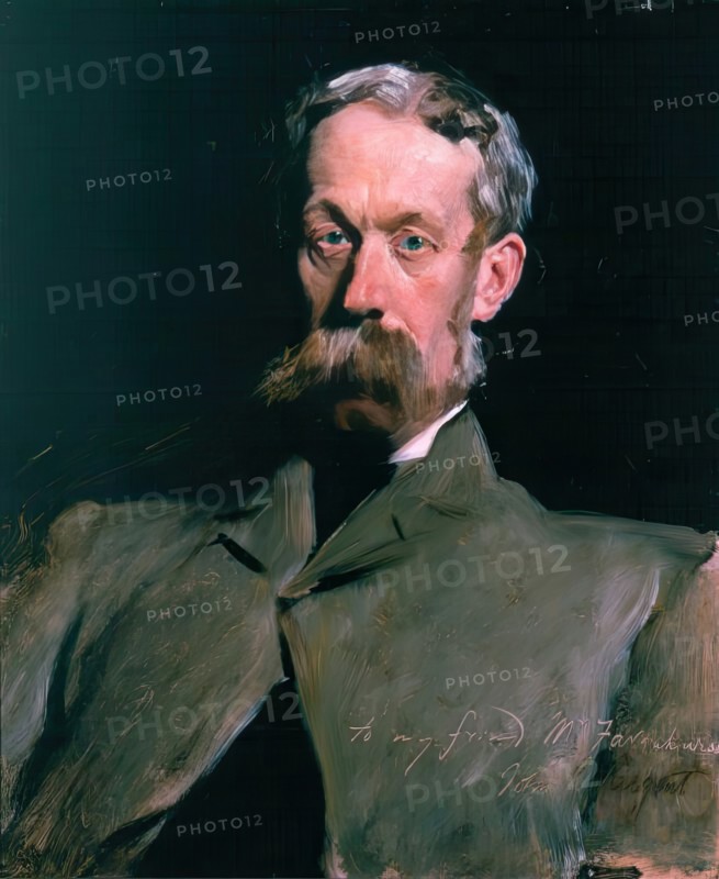 Dr Robert Farquharson of Finzean, 1881. Creator: John Singer Sargent.