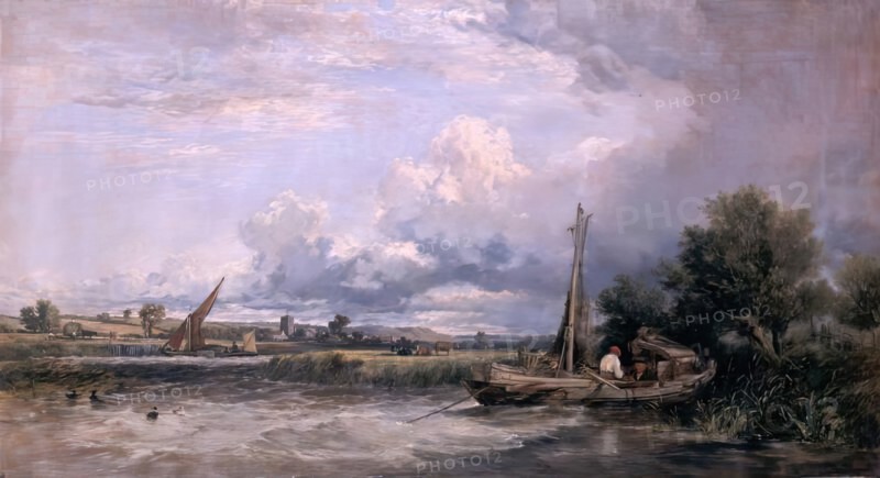 Medway River, 1842. Creator: William James Muller.