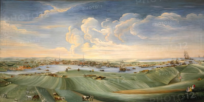 View of Aberdeen, 1756. Creator: William Mosman.