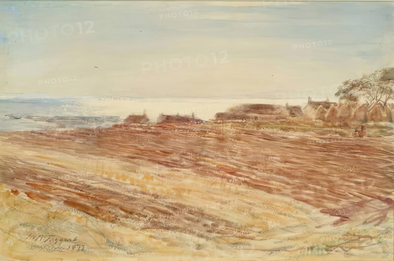 The Edge of the Sea,  (Ayrshire Coast), 1877. Creator: William McTaggart.