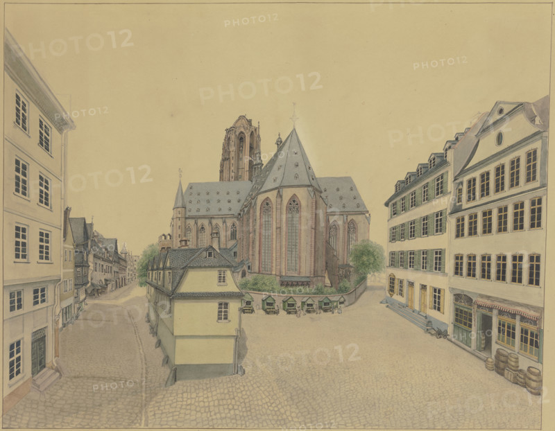 Frankfurt Cathedral. Creator: Johann Georg Reinheimer.