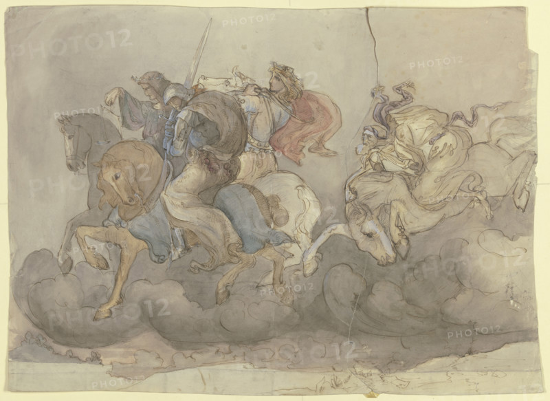 The Apocalyptic Horsemen. Creator: Victor Muller.