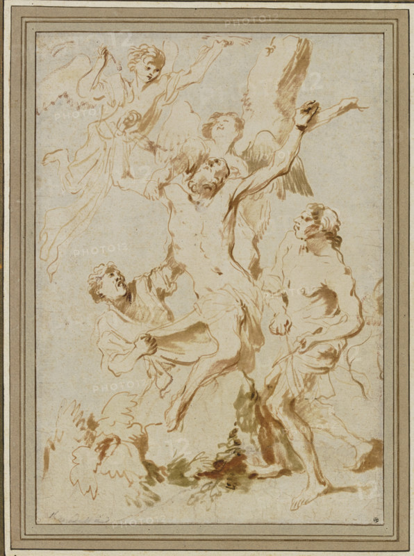 The Martyrdom of St. Bartholomew. Creator: Giovanni Benedetto Castiglione.