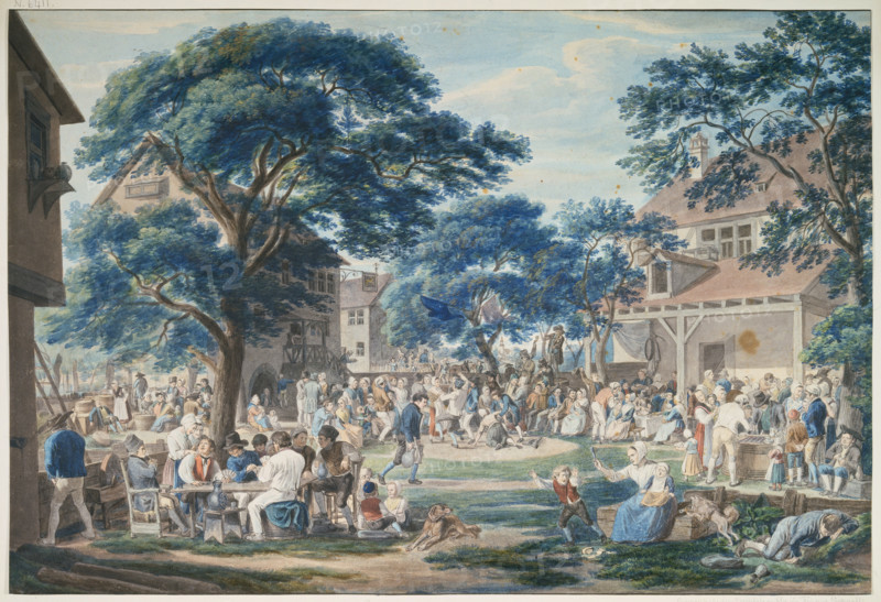 The beginning of the consecration of the church, early-mid 19th century. Creator: Anton Radl.