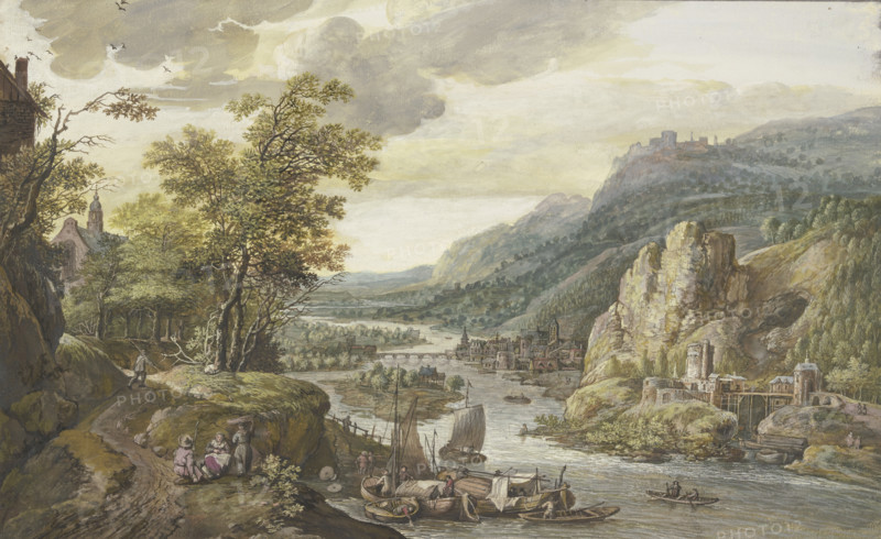 Flat landscape. Creator: Gerrit van Battem.