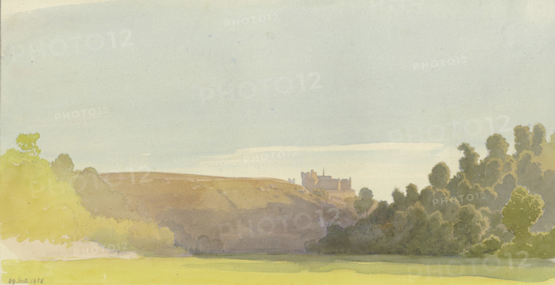 Braunfels castle, 1858. Creator: Carl Theodor Reiffenstein.