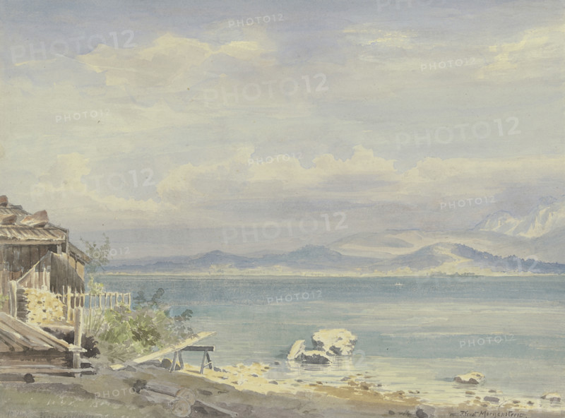 Frauenchiemsee, 1876. Creator: Ernst Morgenstern.