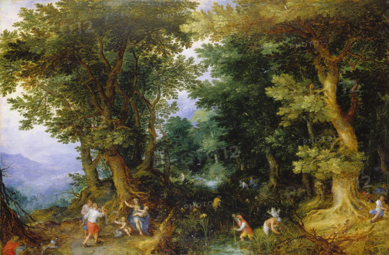 The Mocking of Latona, 1601. Creator: Jan Brueghel the Elder.