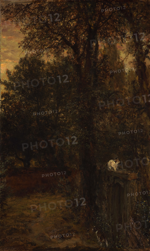 Landscape, 1892. Creator: Adolph Menzel.