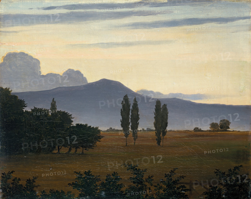 View to the Taunus Mountains, 1840. Creator: Philipp Veit.