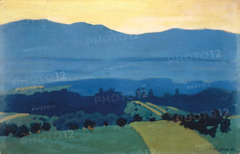 Landscape in the Jura Mountains near Romanel, 1900. Creator: Edouard Vuillard.