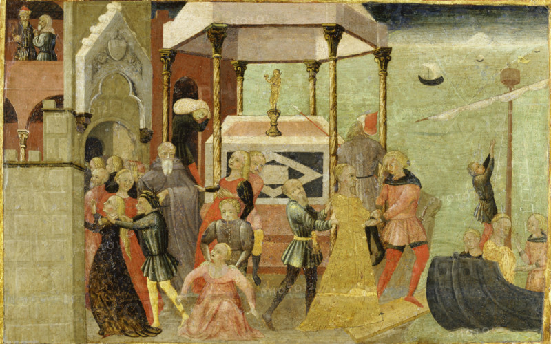 The Abduction of Helen, c1430. Creator: Unknown.