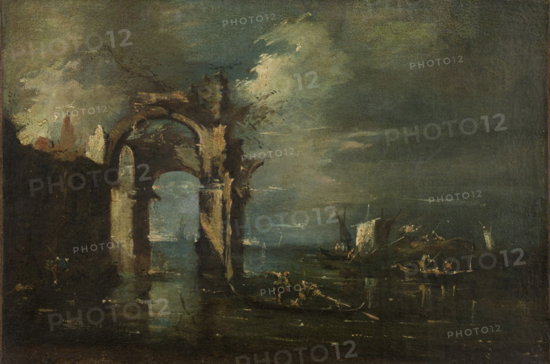 Lagoon Landscape, 1701-1800. Creator: Unknown.
