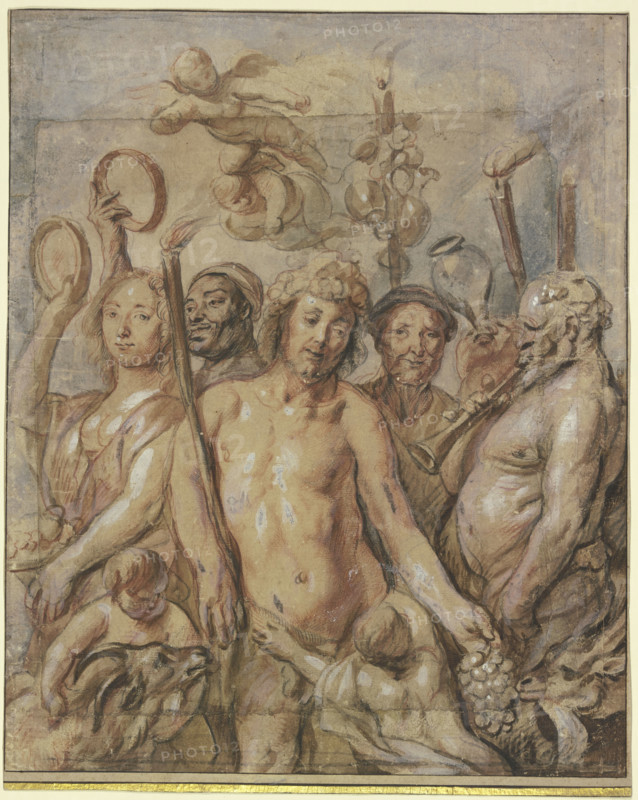 Procession of Bacchus (Triumph of Bacchus). Creator: Jacob Jordaens I.