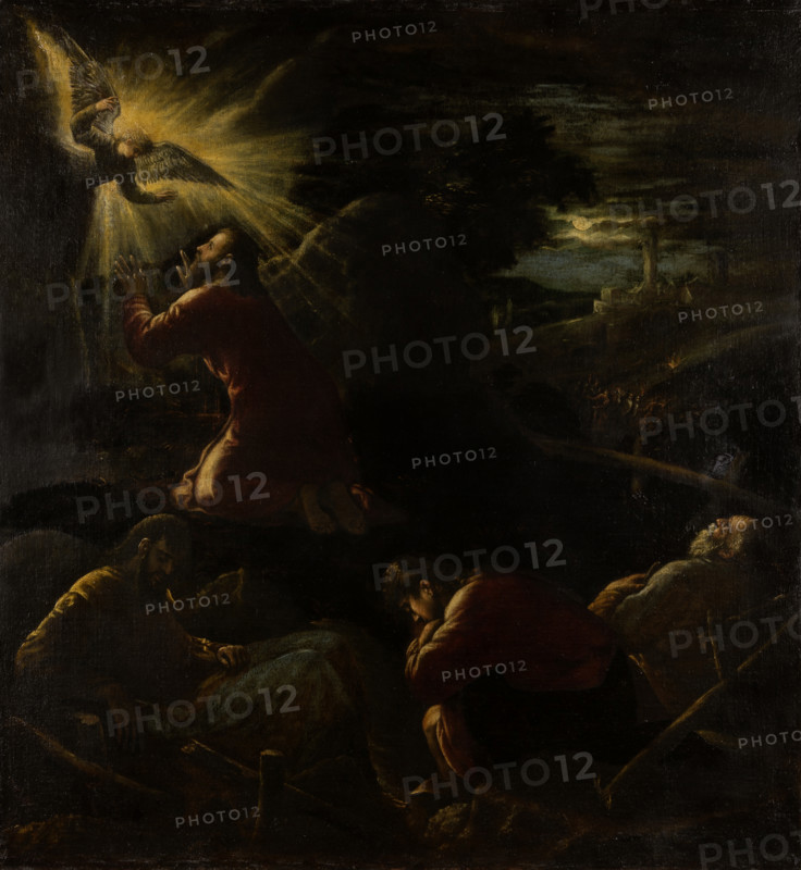 The Agony in the Garden, 1501-1600. Creator: Circle of Jacopo Bassano il vecchio.