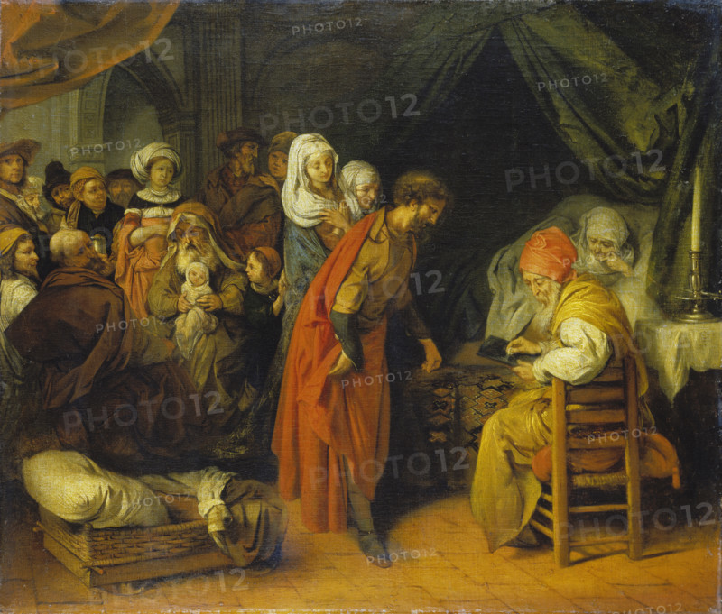 The Birth and Naming of St John the Baptist, c1660-1669. Creator: Barent Fabritius.