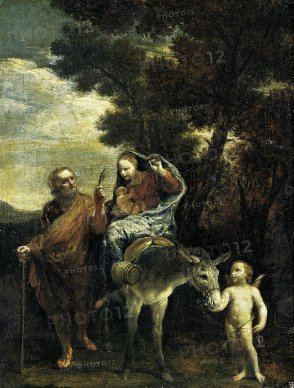 The Flight into Egypt, c1710-1725. Creator: Giuseppe Maria Crespi.