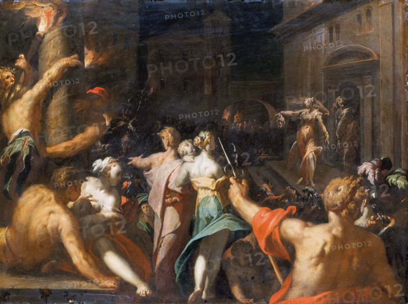 Judith Displays the Head of Holofernes, c1593. Creator: Abraham Bloemaert.