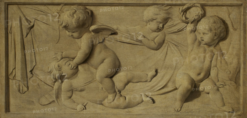 The Battle between the Divine and the Carnal Love, c1750-1800. Creator: Dutch Master.