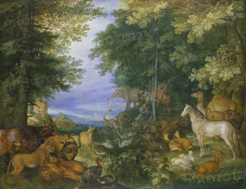 Orpheus Charming the Animals with His Music, 1610. Creator: Roelandt Savery.