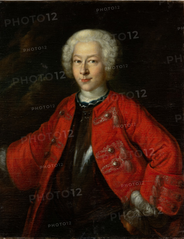 Portrait of Hieronymus Georg von Holzhausen, 1735-1745. Creator: German Master.