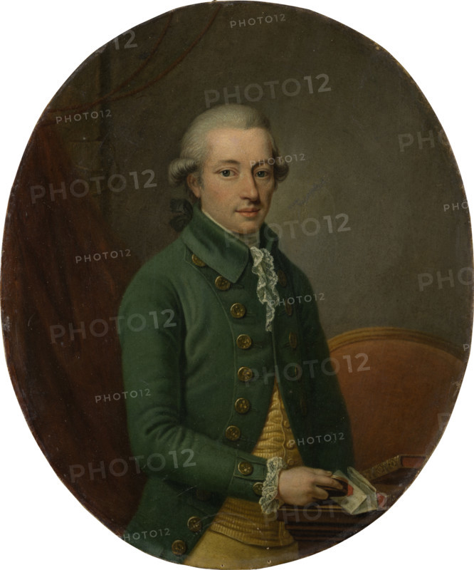Portrait of Carl Justinian von Holzhausen, after 1781. Creator: German Master.