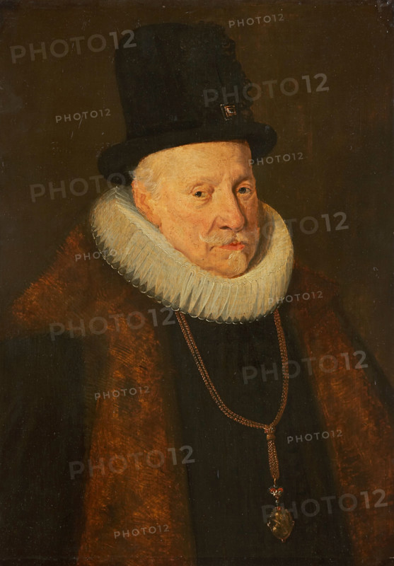 Portrait of an Elderly Man (Archduke Albert VII. (1559-1621) ?), c1654. Creator: Flemish Master.