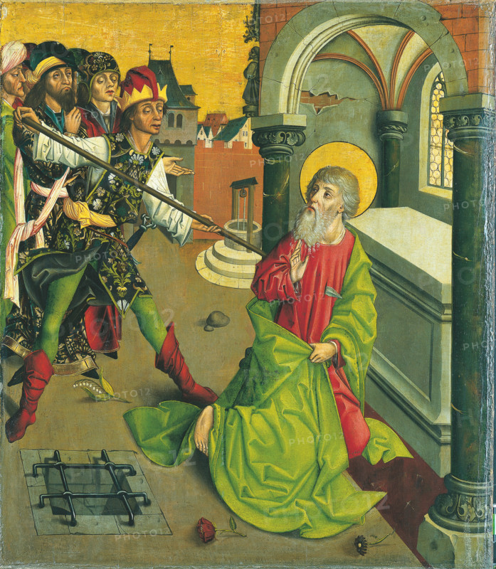 The Martyrdom of St Thomas, c1480-1490. Creator: Master of the Winkler Epitaph.